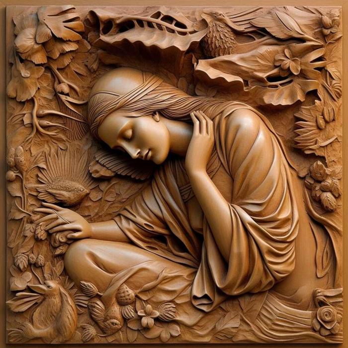 نموذج ثلاثي الأبعاد لآلة CNC 3D Art 